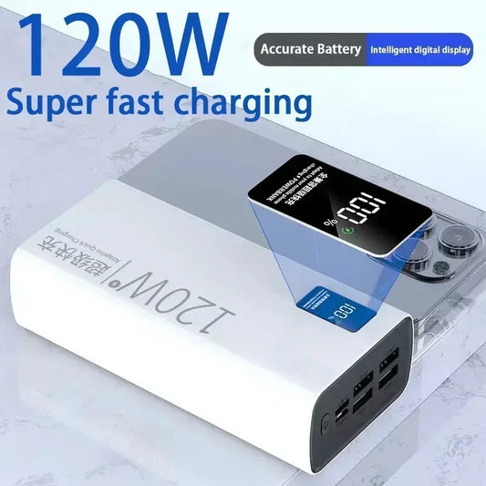 Power Bank 120W Super Fast Charging