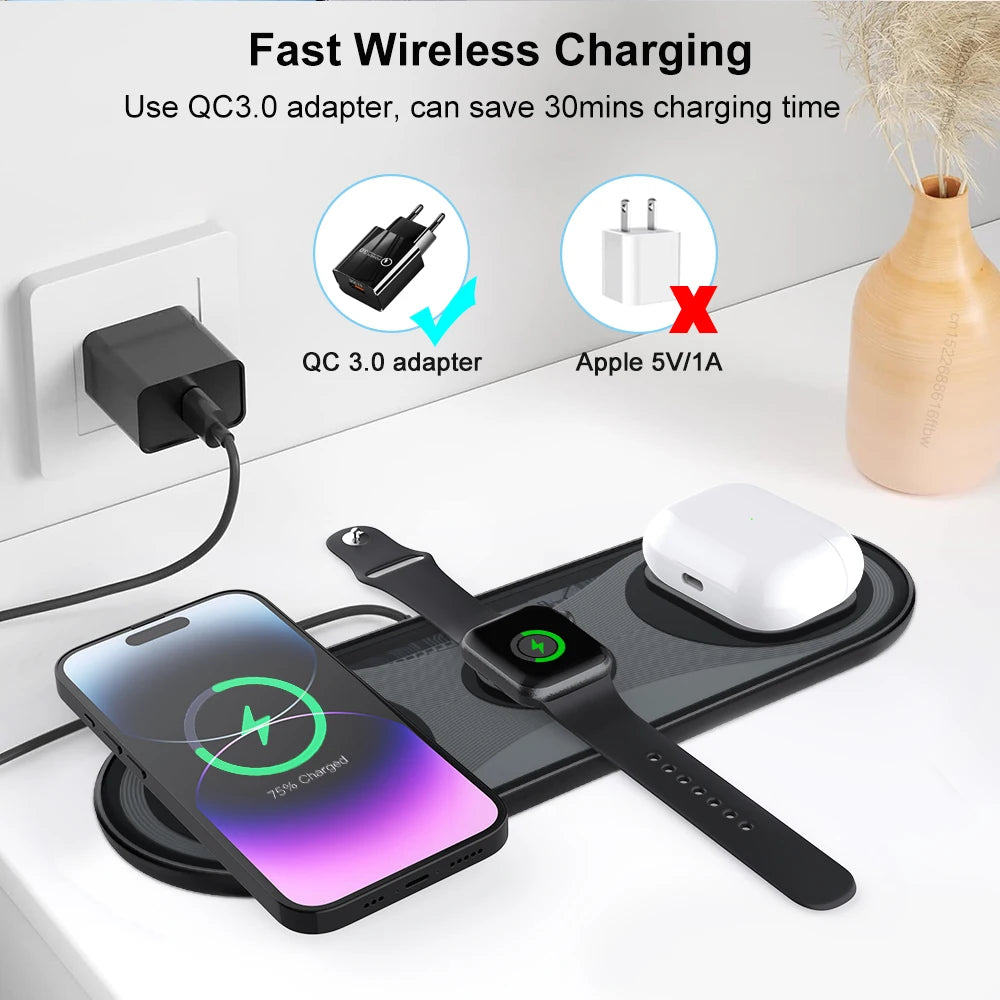 Wireless Charger | Apple | Triple Charger