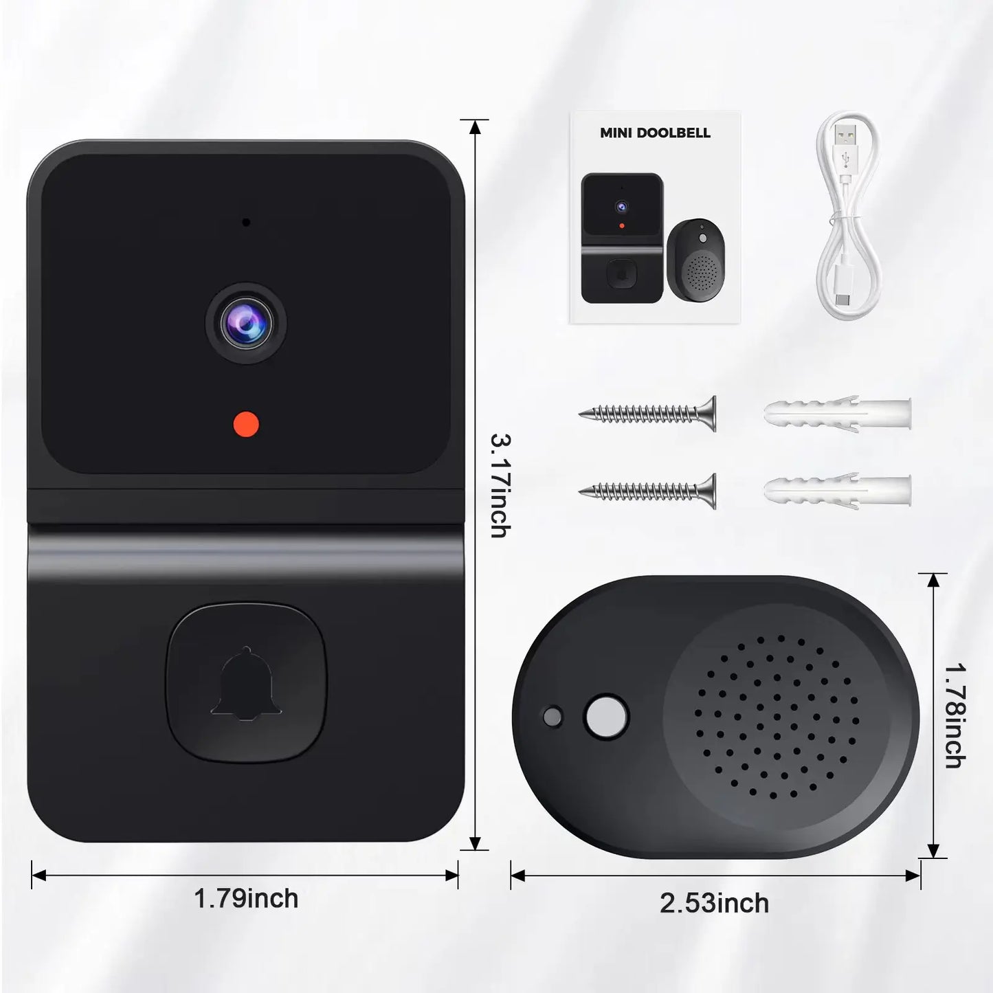 Z30 Wireless Doorbell Camera with Audio