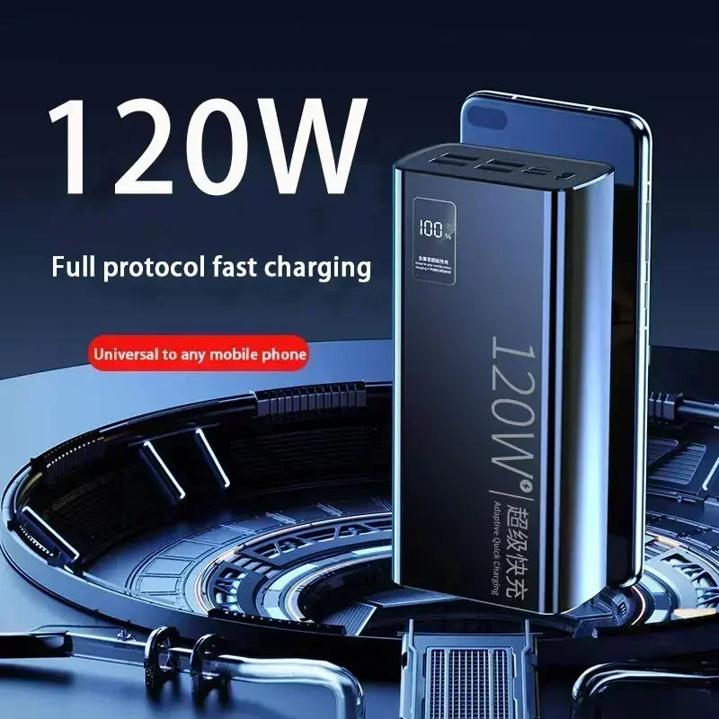 Power Bank 120W Super Fast Charging