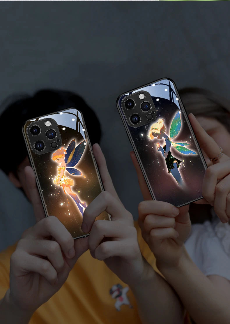 Iphone Case | LED Light Glowing Luminous Tempered Glass