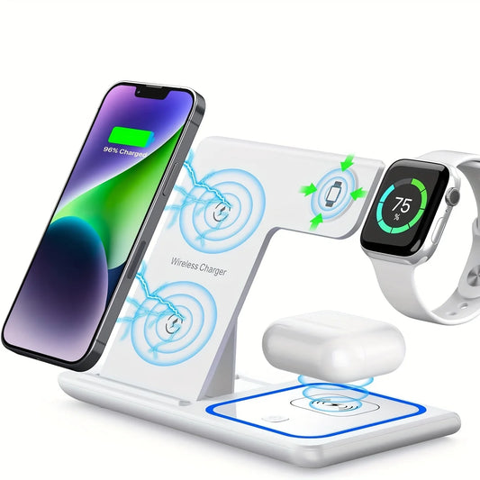 Wireless Charger 3 in 1 For iPhone ONLY